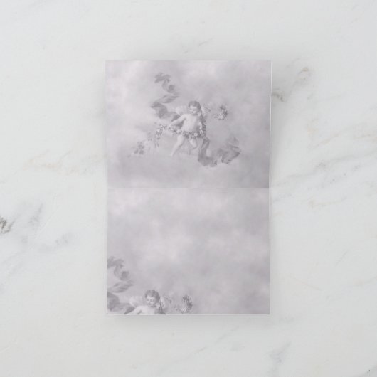 Engel in de Hemel ~ Kaarten / Uitnodigingen (Binnen)