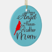Engel in de hemel keramisch ornament (Rechts)