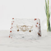  engel in de Kaart voor de winterkerst (Achterkant)