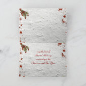  engel in de Kaart voor de winterkerst (Binnen)