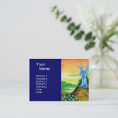 ENGEL IN DE SCHEMERING VISITEKAARTJE (Staand voorkant)