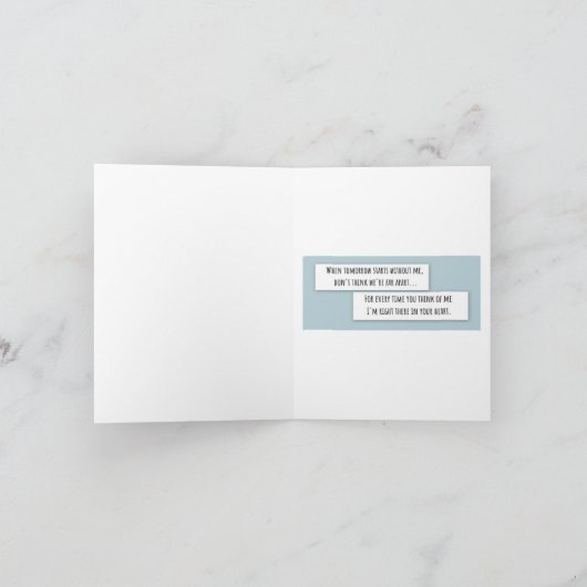 Engel in de vleugels kaart (Binnen)