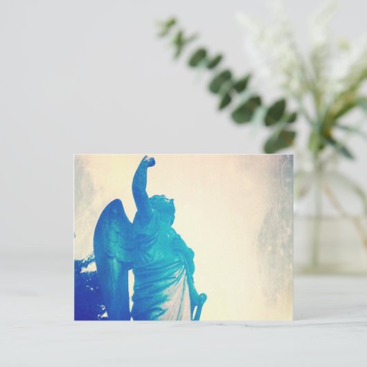 Engel in een Storm Briefkaart (Staand voorkant)