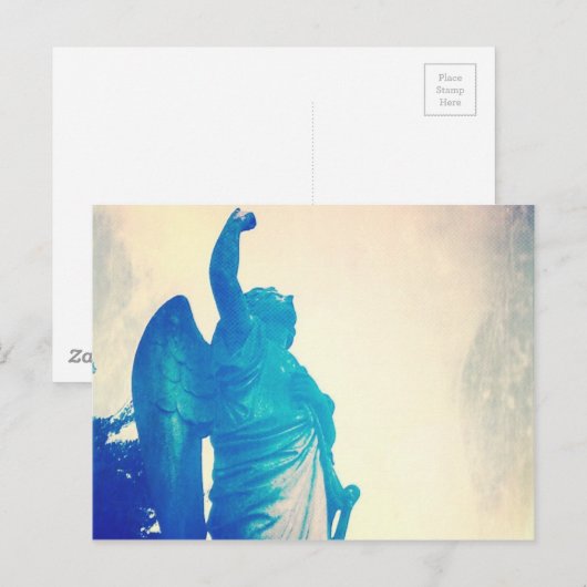 Engel in een Storm Briefkaart (Voorkant / Achterkant)