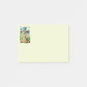 Engel in gebed post-it® notes