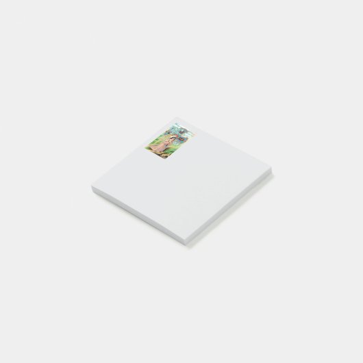 Engel in gebed post-it® notes (Schuin)