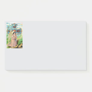 Engel in gebed post-it® notes