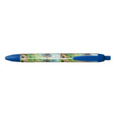 Engel in gebed zwarte inkt pen (Achterkant)