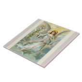 Engel in het Blauw Tegeltje (Zijkant)