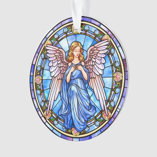 Engel / In Memoriam Acryl Ornament (voorkant)