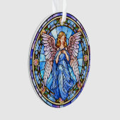 Engel / In Memoriam Acryl Ornament (voorkant)