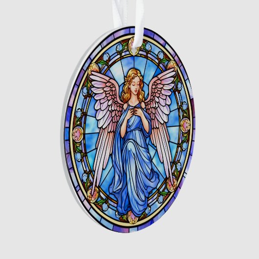 Engel / In Memoriam Acryl Ornament (voorkant)