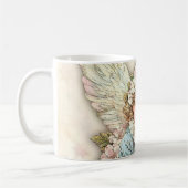 Engel in vintage stijl koffiemok (Links)