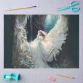 Engel in waterpapier tissuepapier (Craft)