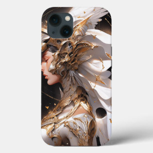 Engel in wit pantser fantasy kunst Case-Mate iPhone case