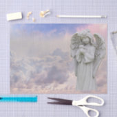 Engel in wolken tissuepapier (Craft)