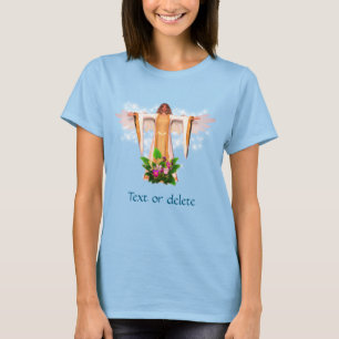 Engel Inspirerende Gepersonaliseerde T-shirt