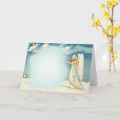 Engel Kaart (Gele Bloem)