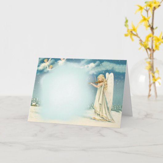 Engel Kaart (Gele Bloem)