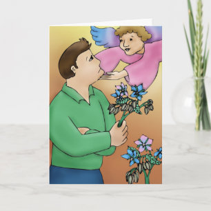 engel-kaart aanmoedigen kaart