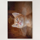 engel kattenpuzzel legpuzzel (Verticaal)