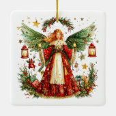 Engel Keramisch Ornament (Achterkant)