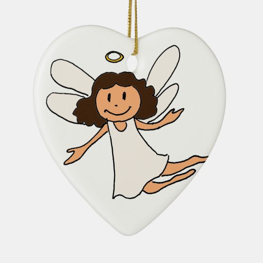 Engel Keramisch Ornament (Rechts)