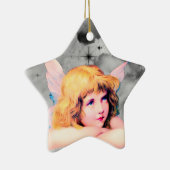  ENGEL KERSTVERSIERING KERAMISCH ORNAMENT (Rechts)