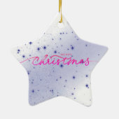  ENGEL KERSTVERSIERING KERAMISCH ORNAMENT (Achterkant)