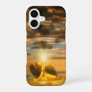 Engel Kind VERLICHT DE WERELD iPhone 16 Hoesje