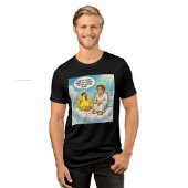 Engel Kip in de Hemel Grap Tri-Blend Shirt