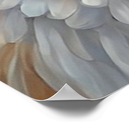 Engel kleine zusters moderne kunst poster (Hoek)