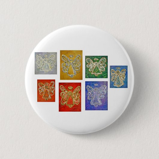 Engel-kleurenreeks - Button voor schilderijen (Voorkant)
