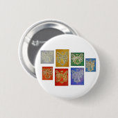 Engel-kleurenreeks - Button voor schilderijen (Voorkant /achterkant)