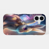 Engel Konijn iPhone 16 Hoesje (Achterkant horizontaal)
