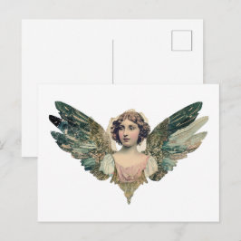 Engel kunst briefkaart