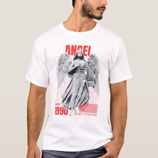 engel kunst t-shirt (Voorkant)