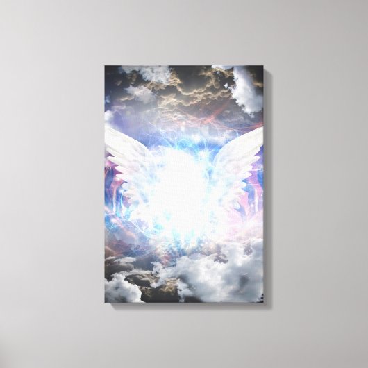 Engel licht canvas afdruk (Voorkant)