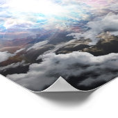 Engel licht poster (Hoek)