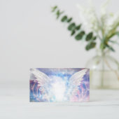 Engel licht visitekaartje (Staand voorkant)