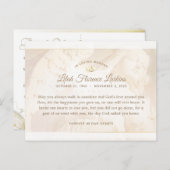 Engel lichtsympathie Dank u Briefkaart (Voorkant / Achterkant)