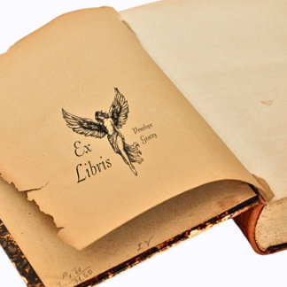 Engel Lijntekening Rubberstempel