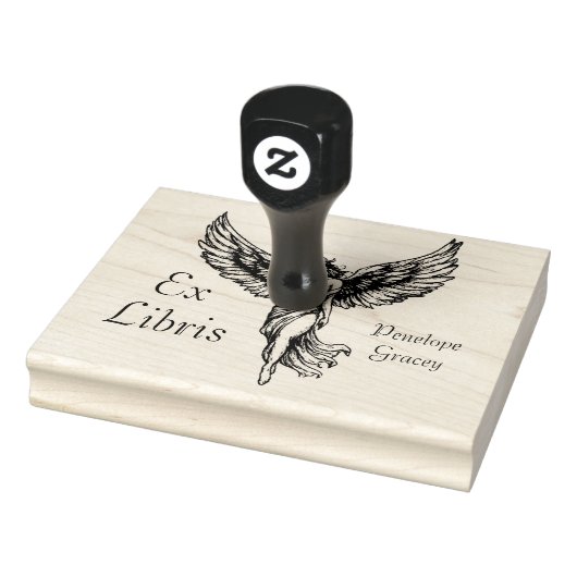 Engel Lijntekening Rubberstempel (Stempel)