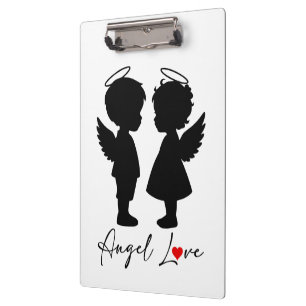 Engel Love – Mooie Engel Koppel Design Klembord