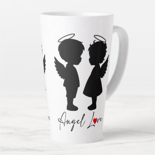 Engel Love – Mooie Engel Koppel Design Latte Mok