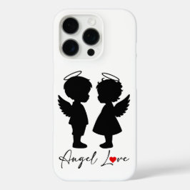 Engel Love – Mooie engel koppel ontwerp iPhone 16 Pro Hoesje