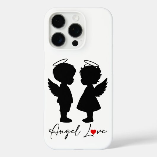 Engel Love – Mooie engel koppel ontwerp Case-Mate iPhone Case (Achterkant)