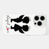 Engel Love – Mooie engel koppel ontwerp Case-Mate iPhone Case (Achterkant (horizontaal))