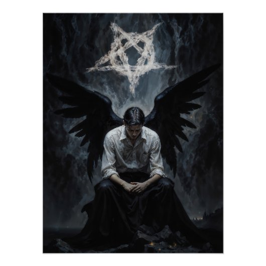 Engel Lucifer Perfect Poster (Voorkant)