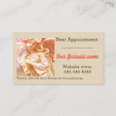 Engel Massage Psychische Wellness Hart Holistisch Visitekaartje (Achterkant)